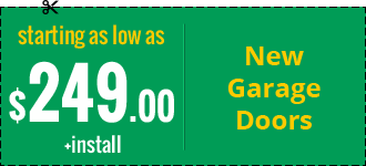 Brooklyn garage door repair coupon on new doors