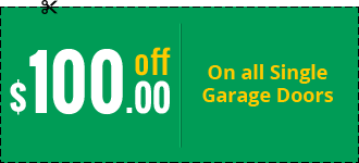 Brooklyn garage door repair coupon $100 off