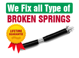 we fix broken garage springs